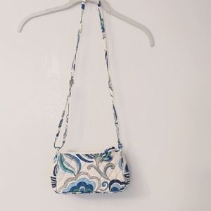Small Vera Bradley bag with long, adjustable strap